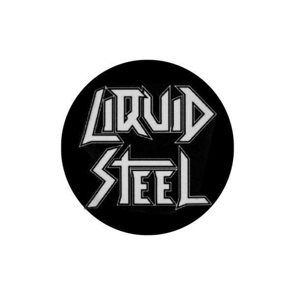 Liquid Steel pin black