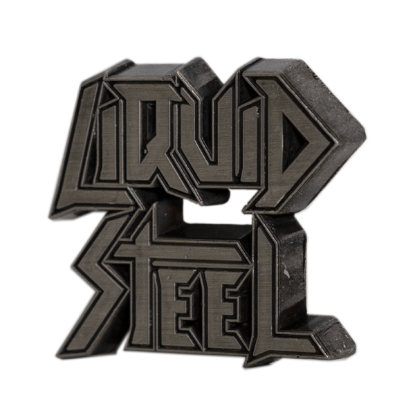 (Heavy) Metal Pin "Liquid Steel"